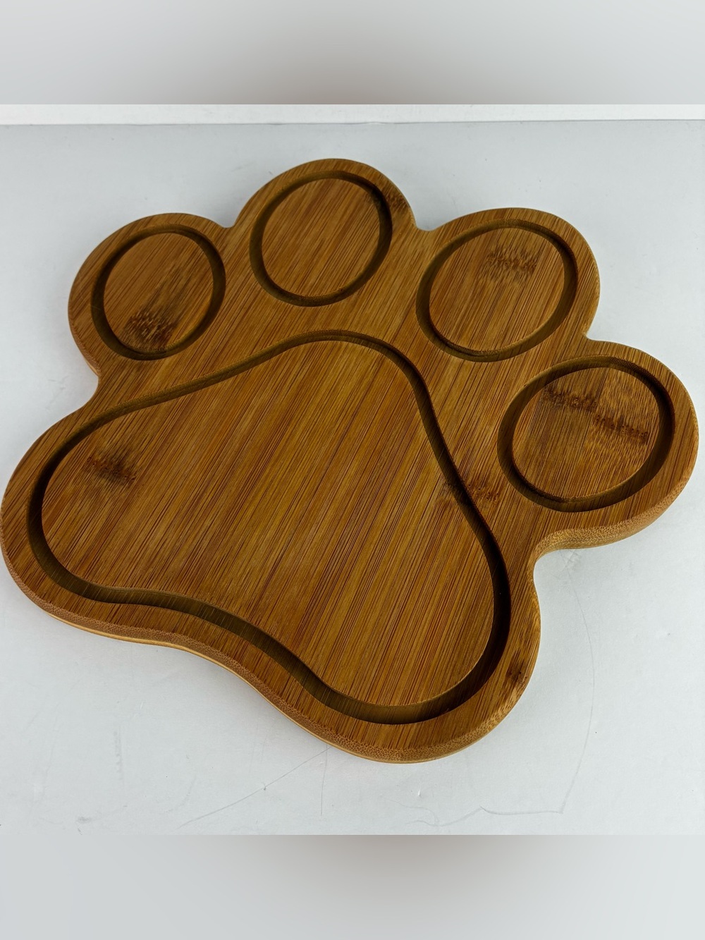 Totally Bamboo NWT Paw Print Cutting Board